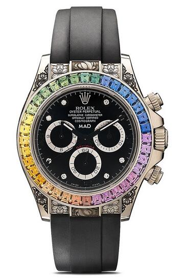 Replica Rolex Daytona Rainbow Sapphire And Rolex Daytona Pink Sapphire-Encrusted Watches Review