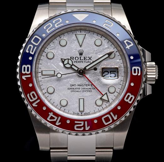 Replica Rolex GMT-Master II 126719BLRO 40mm White Gold Watches Review 1