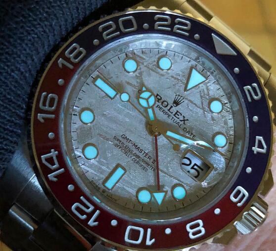 Replica Rolex GMT-Master II 126719BLRO 40mm White Gold Watches Review 3